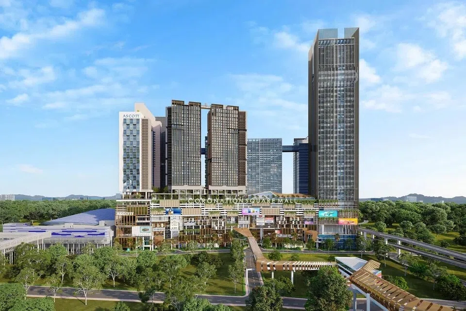 Construction of the Coronation Square Mall, which will be connected to the Bukit Chagar RTS Link station, begins in 2026 and is slated to be completed in 2029.