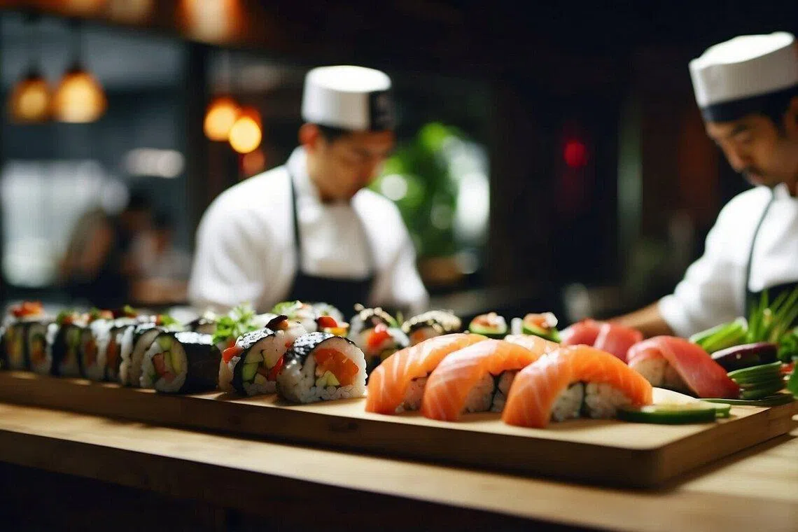 Sushi's desirability has skyrocketed. A set menu meal in Tokyo that was 20,000 yen in 2024 is now more than 35,000 yen.