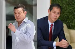 According to sentencing documents, William Teo Thiam Chuan (left) played a “critical” role in the market-rigging scheme, which the prosecution alleged was masterminded by Goh Jin Hian. 