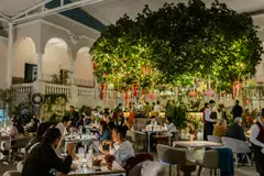 The dining room of Astrid y Gaston in Peru.