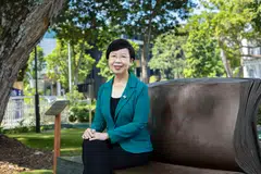 SMU president Lily Kong believes the university can have a multiplier effect on sustainability through its students.