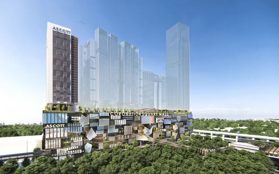 Ascott Coronation Square Johor Bahru (above) marks the first hospitality development since the Singapore-Malaysia JS-SEZ agreement.