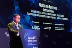 The initiative was launched by SBF vice-chairman Andrew Kwan at the inaugural Future of Trade Forum at the Singapore Apex Business Summit on Thursday.