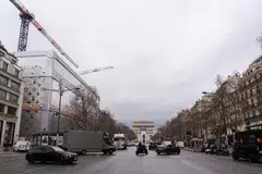 A view of Paris, France. The yield spread between French OATs and German Bunds falls to 74 basis points as French budget talks teeter on the brink of collapse.