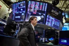 The Dow Jones Industrial Average fell 92.46 points, or 0.27 per cent, at the open to 34,206.66.