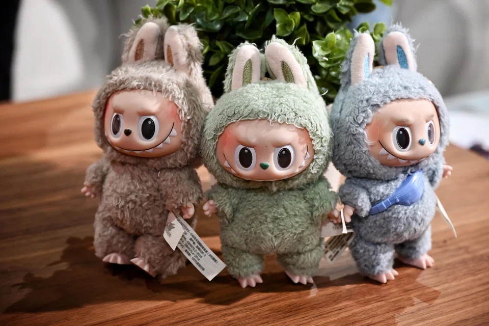 Some Labubu plush toys are being resold for more than twice or thrice their retail prices.