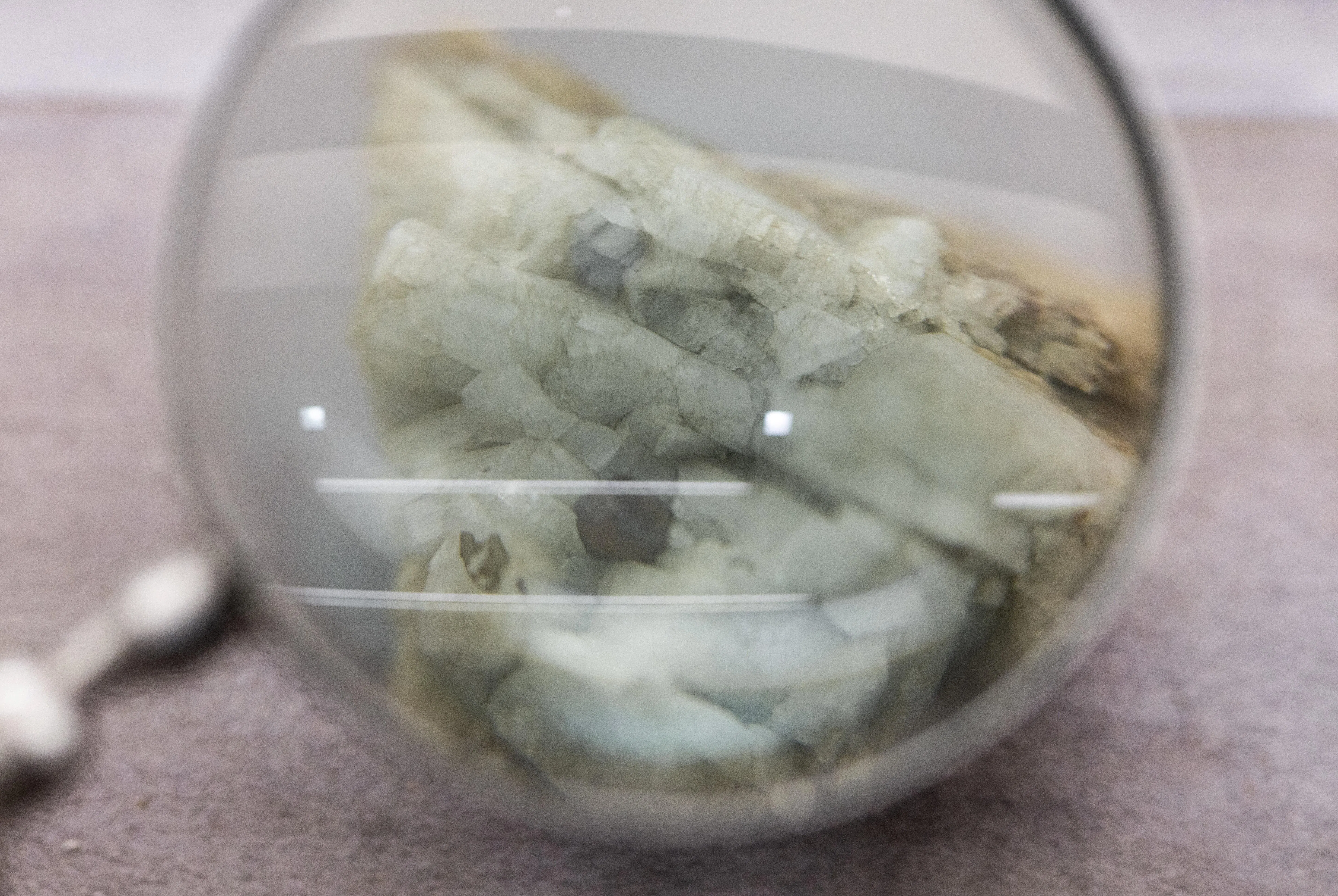 A sample of monazite, a mineral used in the rare earth industry to extract elements such as cerium, lanthanum, and neodymium