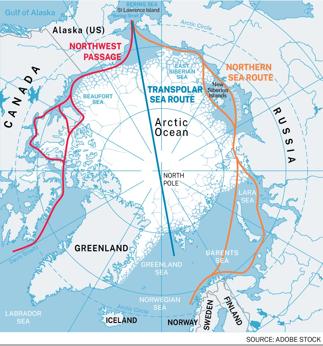 中国“冰上丝绸之路”初具雏形，新加坡海运未来受瞩目- The Business Times
