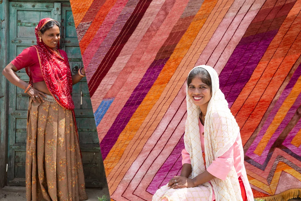 A beautiful piece from the Manchaha collection. 