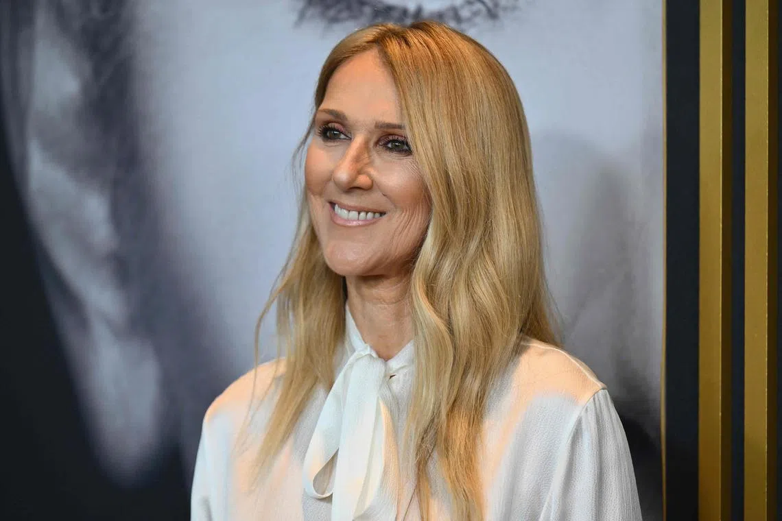 Celine Dion at the screening of I Am: Celine Dion in New York City on Jun 17. She calls her decision to speak out about her condition both “the greatest gift and the greatest responsibility”.