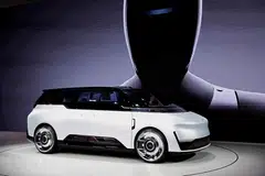 The Eva Cab features a reconfigured cabin with simplified storage and no enclosed-door pockets.