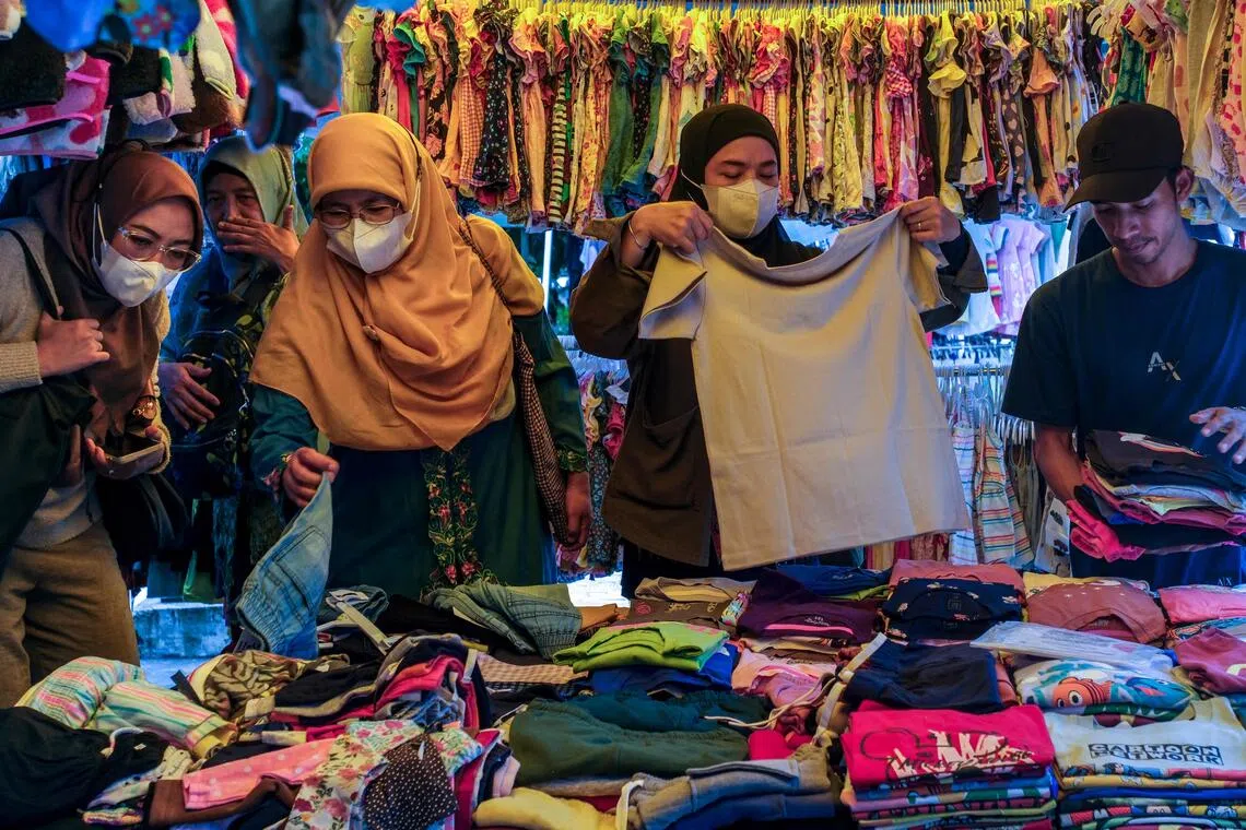 Indonesia's economy grew 5.12% on the year in Q2, but policymakers say there are signs that it is slowing.