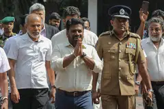 “We believe that this is a crucial election that will mark a turning point in Sri Lanka,” Dissanayake told reporters after casting his ballot in a polling station in the capital.