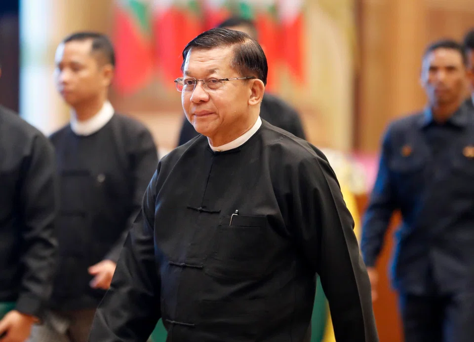 Min Aung Hlaing was elected the president through a parliamentary vote last Friday, formalising his grip on political power.