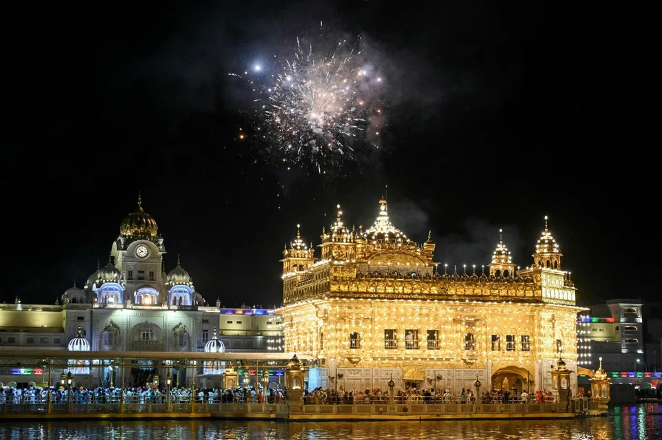 Fireworks lighting up the Golden Temple in Amritsar for the spring harvest festival. Hyatt is tapping into India's booming tourism sector, which is expected to grow to US$131 billion by 2030.