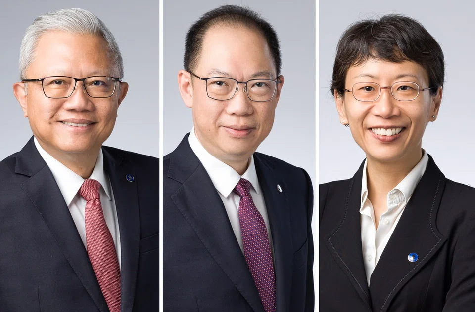 As chief operations officer Mak Swee Wah (left) will be replaced by current chief financial officer (CFO) Tan Kai Ping (centre). JoAnn Tan (right) will assume the CFO role.