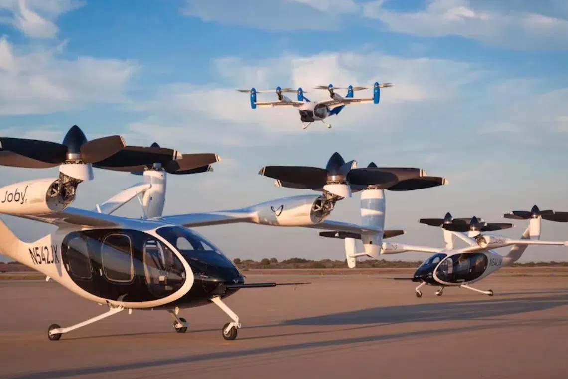 Joby Aviation is one of several eVTOL (electric vertical take-off and landing) companies planning to fly customers on short commuter journeys via battery-powered air taxis.