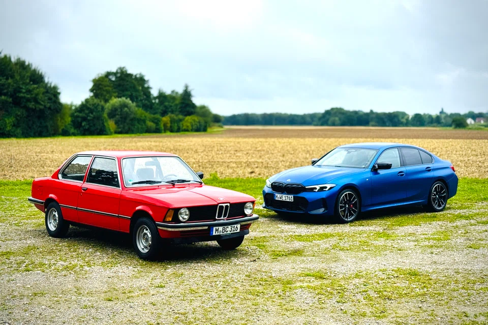 Both cars wear the same badge, yet the technology gap between them means they might as well be from different planets.