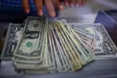 The Bloomberg Dollar Spot Index jumped 0.6 per cent, the largest intraday rise in three weeks.