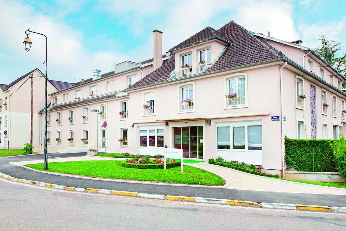 The Reit posted higher distribution per unit for Q1 FY2025 on the back of acquisitions made in the latter half FY2024. Residence d’Automne (pictured) is one of 11 nursing homes the Reit acquired in France in its maiden investment into Europe. 