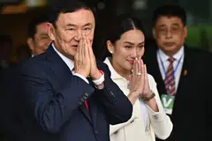 The latest battles will culminate in rulings that could unseat Prime Minister Paetongtarn Shinawatra (right) for an alleged ethics violation and put her influential but polarising father Thaksin Shinawatra back in prison.
