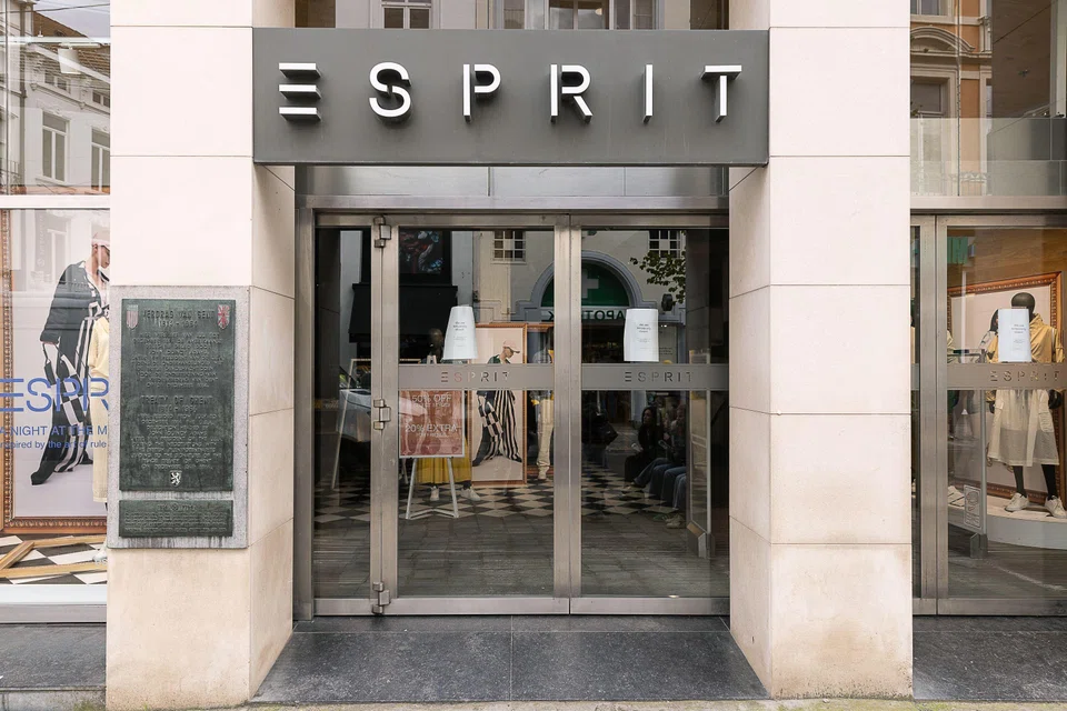 Esprit had already filed for bankruptcy in Belgium and Switzerland in March.