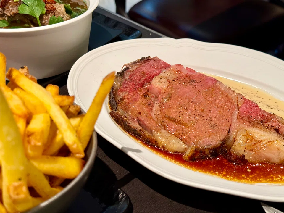 Prime rib from the carvery.