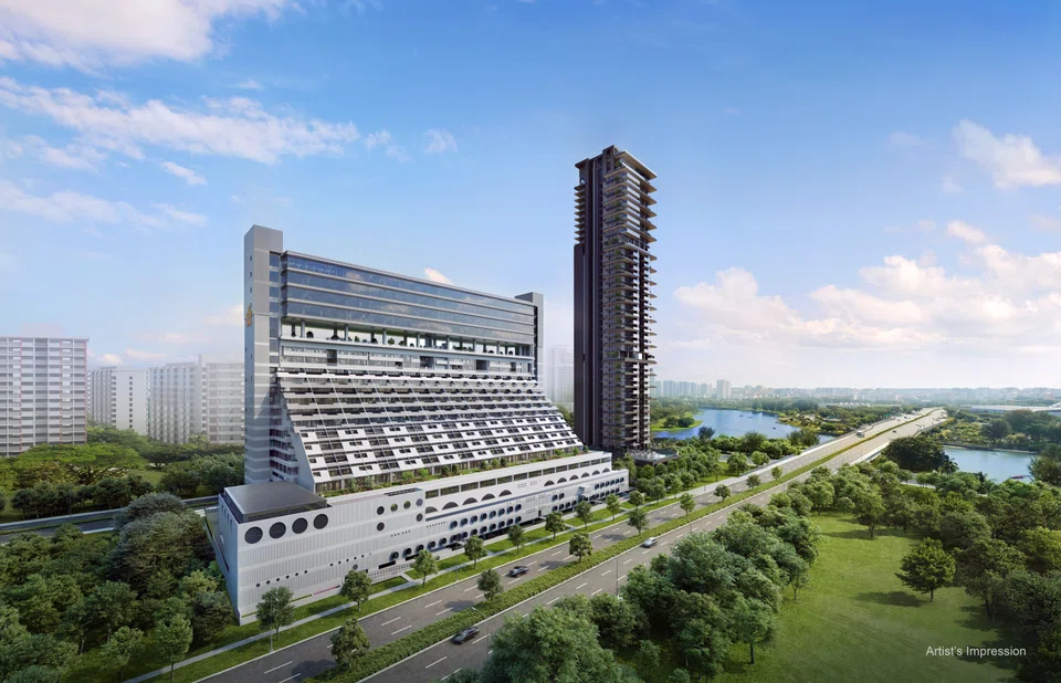 The Golden Mile is part of a larger integrated development, Golden Mile Singapore, which incorporates a new residential tower.