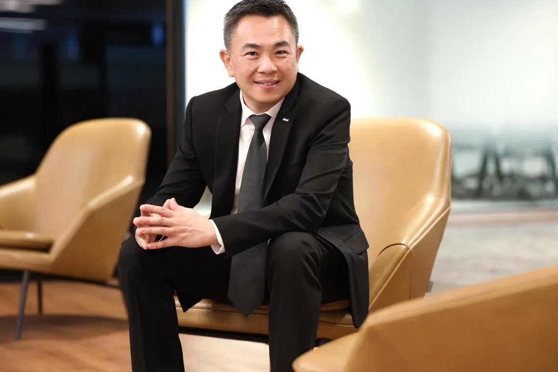 Loh Hwee Long, CEO of Keppel DC Reit Management, says the Reit saw overall valuation gains in 2024, especially from its Singapore colocation assets.