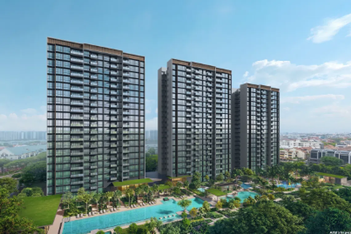The 846-unit Emerald of Katong project in the East Coast collected more than 3,600 cheques from interested buyers before sales bookings even started.