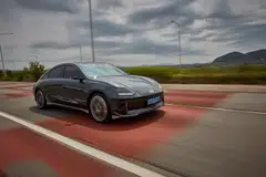 Hyundai's Ioniq 6 is a relentlessly streamlined sedan that has a habit of picking up accolades, among them the prestigious World Car Of The Year Award.