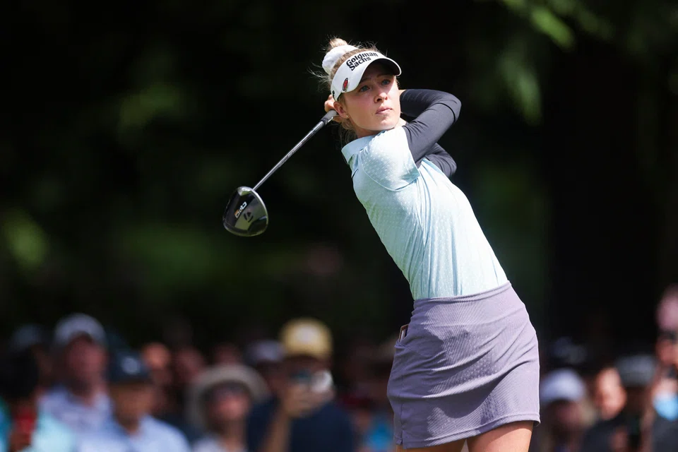 Nelly Korda of the United States has had a sensational start this year, with six tour titles including the first major of the year, the Chevron Championship.