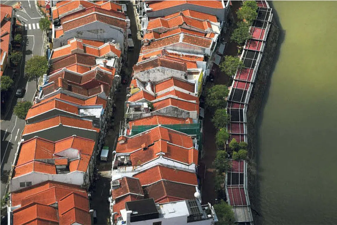 Old is gold - the Singapore shophouse