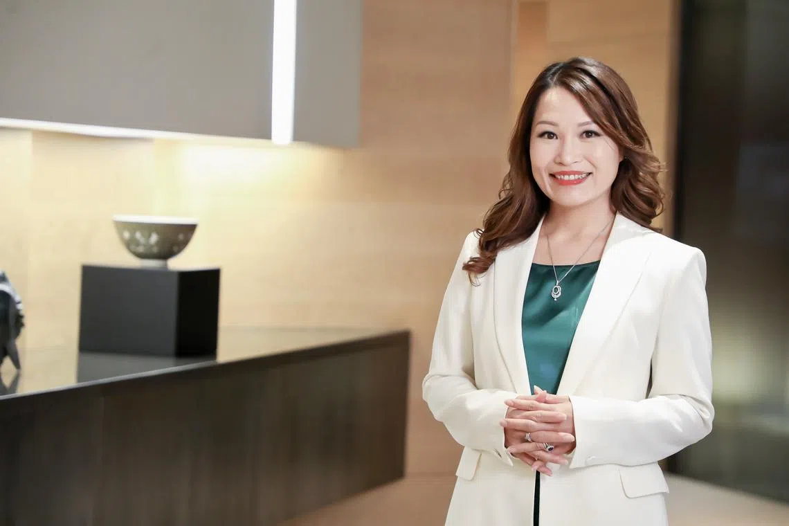 Tracy Wong Harris, the head of Sustainable Finance for Asia at Standard Chartered