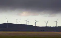 Wind turbines operating at the Capital Wind Farm near Tarago, Canberra, July 9, 2014. The incentives will be provided once projects are up and running, producing hydrogen or processing critical minerals used in products like wind turbines, solar panels and electric cars.