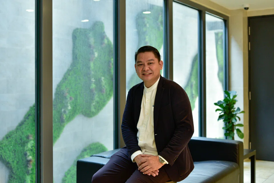 Singapore Funeral Services' Hoo Hung Chye had local Chinese celebrities attend the grand opening of Goldhill Memorial Centre.