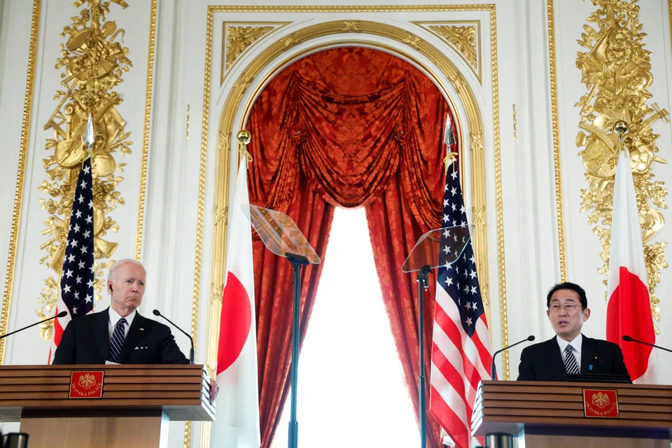 US President Joe Biden will play host to Japan Prime Minister Fumio Kishida at the White House on Jan 13. 