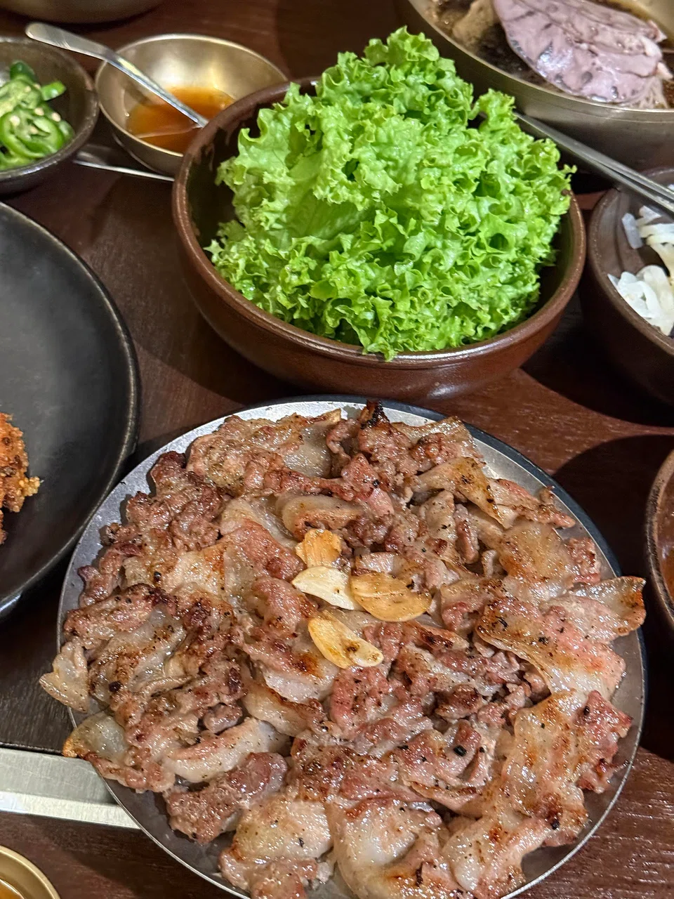 Pork bulgogi is cheap and good.