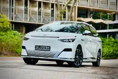 The X9 is vast both inside and out, so much so that it could obscure a Bentley by pulling up alongside it.