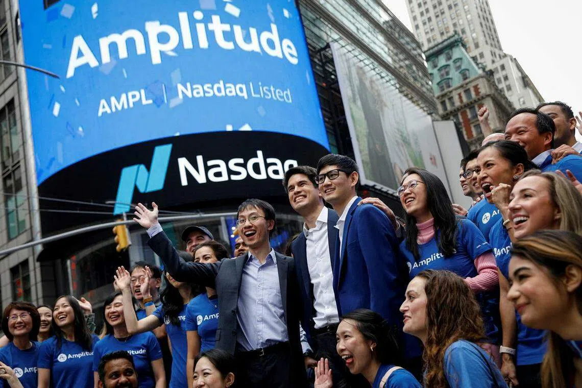 GIC-backed Amplitude valued at US$5b after shares jump in Nasdaq debut