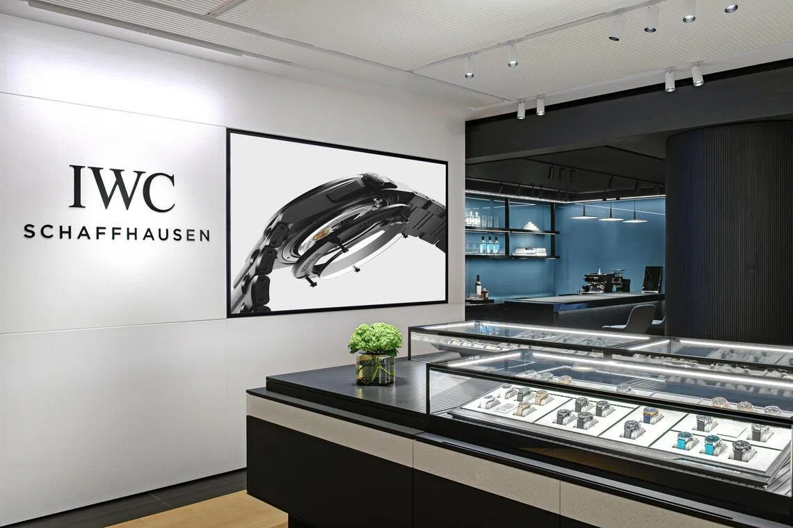 IWC's new store in ION Orchard features a lounge, a bar, an artwork and other highlights.