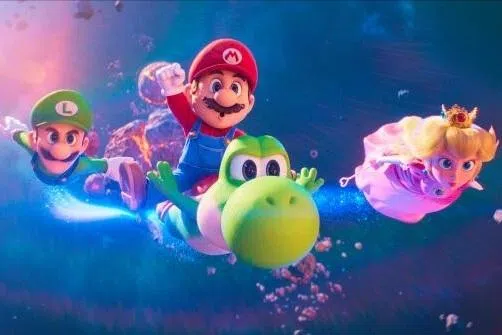 Illumination Entertainment's "Super Mario Galaxy Movie" collected about US$130 million in North America from Friday through Sunday, for a total of roughly US$190 million so far.