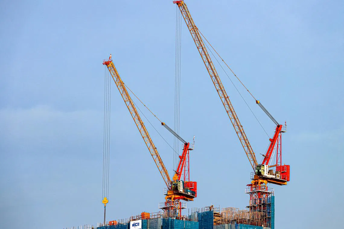 Some S$47 billion to S$53 billion in construction contracts are expected to be awarded this year, according to the Building and Construction Authority.