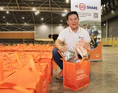 Chew Sutat, chairman of ComChest, says: "We hope to enable Singaporeans to express solidarity in a more accessible and sustainable manner."