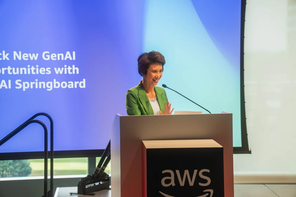 Senior Minister of State for Trade and Industry Low Yen Ling says AWS' new initiatives will help Singapore businesses become more competitive and create better jobs.