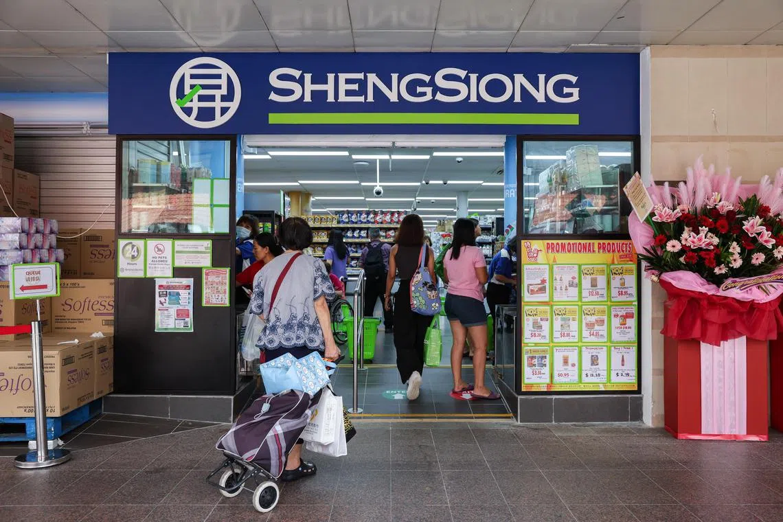 Sheng Siong's share price has risen by some 26% this year.