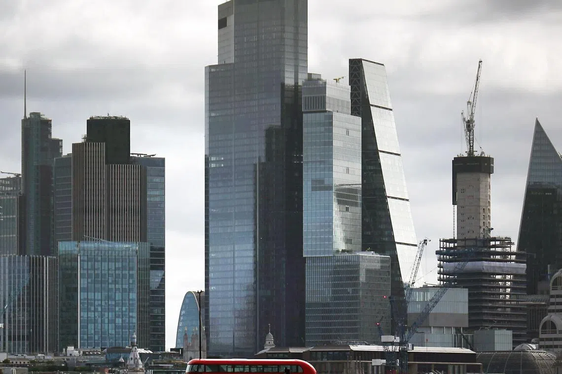 Tax revenue exceeded spending by £16.7 billion (S$28.3 billion), more than double the surplus a year earlier.