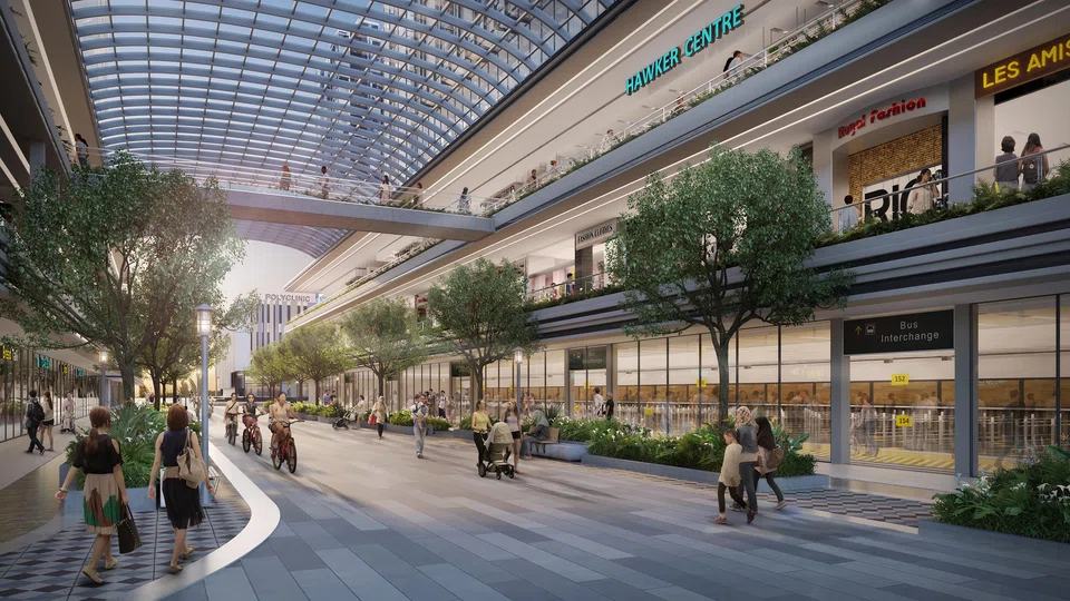 An artist’s impression of the upcoming developments in Bishan.