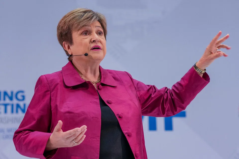 IMF chief Kristalina Georgieva warned that the international community is becoming less able to respond to shocks.