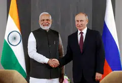 “I look forward to reviewing all aspects of bilateral cooperation with my friend President Vladimir Putin and sharing perspectives on various regional and global issues,” says Modi in a statement.